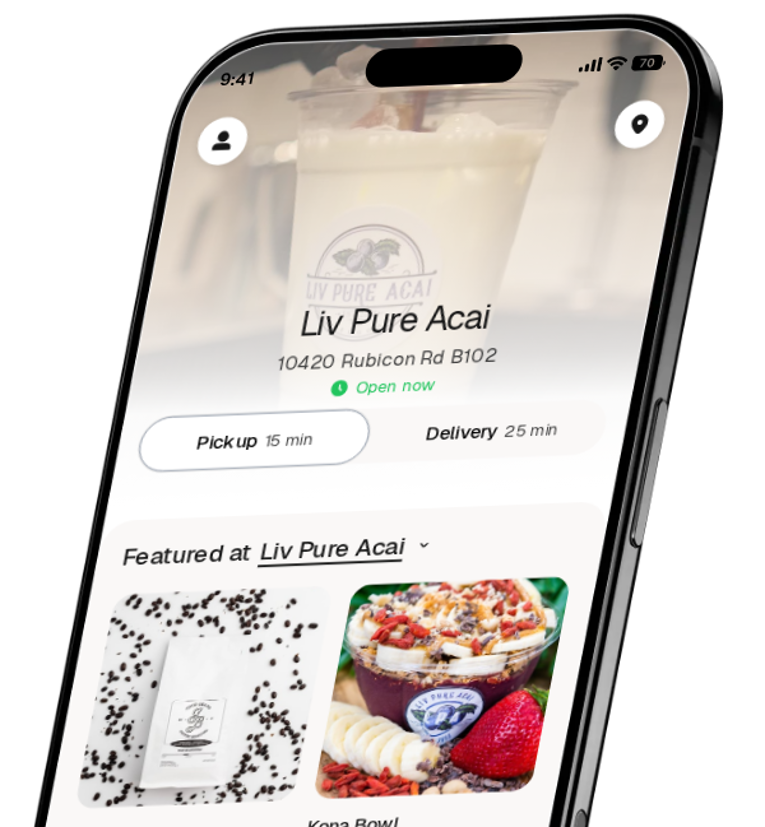 Liv Pure Acai app preview
