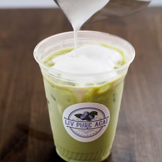 Iced 12 oz. Matcha Tea