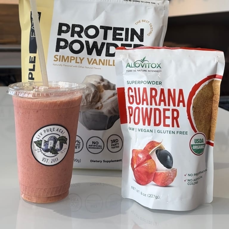 Refreshing Smoothies: Acai, Green, and Fruit Blends